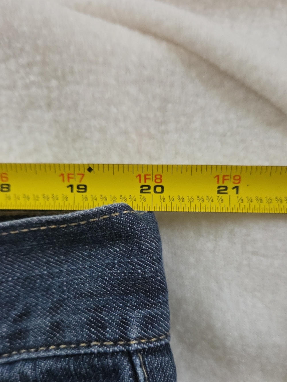 Tommy Hilfiger Heritage Bootcut Jeans Men's 42x30 Dark Wash Indigo Denim - Picture 9 of 9